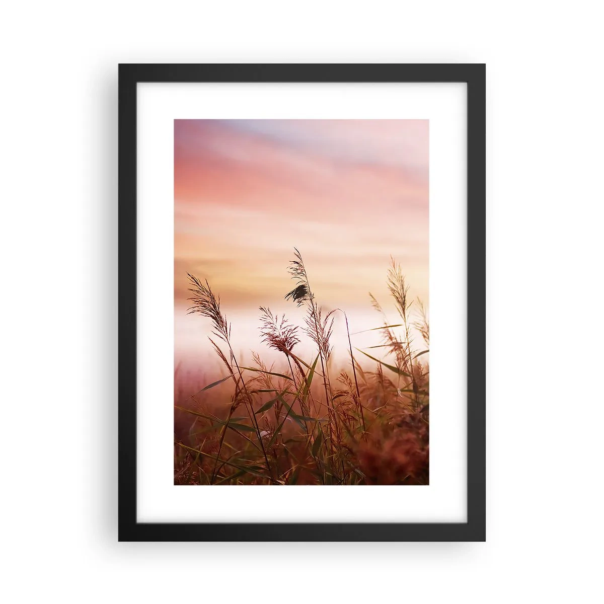 Plakat i sort ramme - Drager, blæsere, vind - 30x40 cm