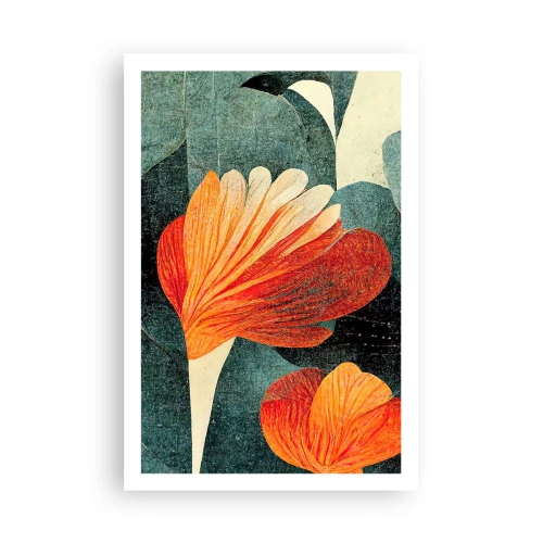 Plakat - Varmen fra troperne og køligheden fra det grønne - 61x91 cm