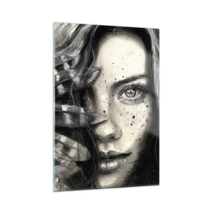 Billede på glas - Vild skønhed - 50x70 cm