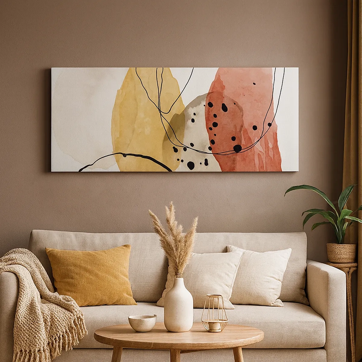 Lærredstryk - Billede på lærred - Som lys, klar luft - 30x30 cm