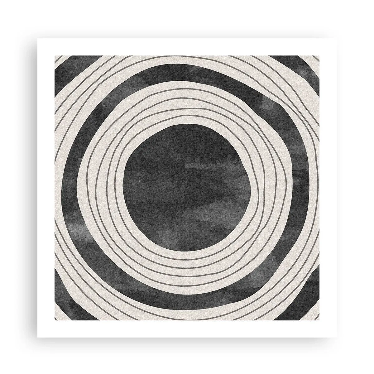 Plakat - Lige til det punkt - 60x60 cm