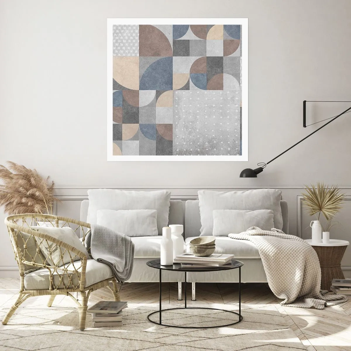 Plakat - Keramisk fantasi - 50x50 cm