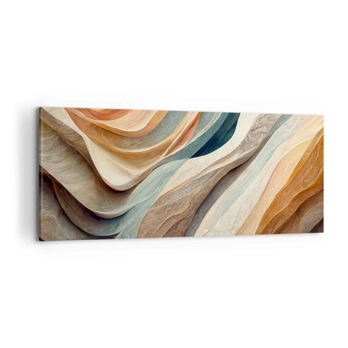 Lærredstryk - Billede på lærred - Øjeblikke før forandring - 100x40 cm