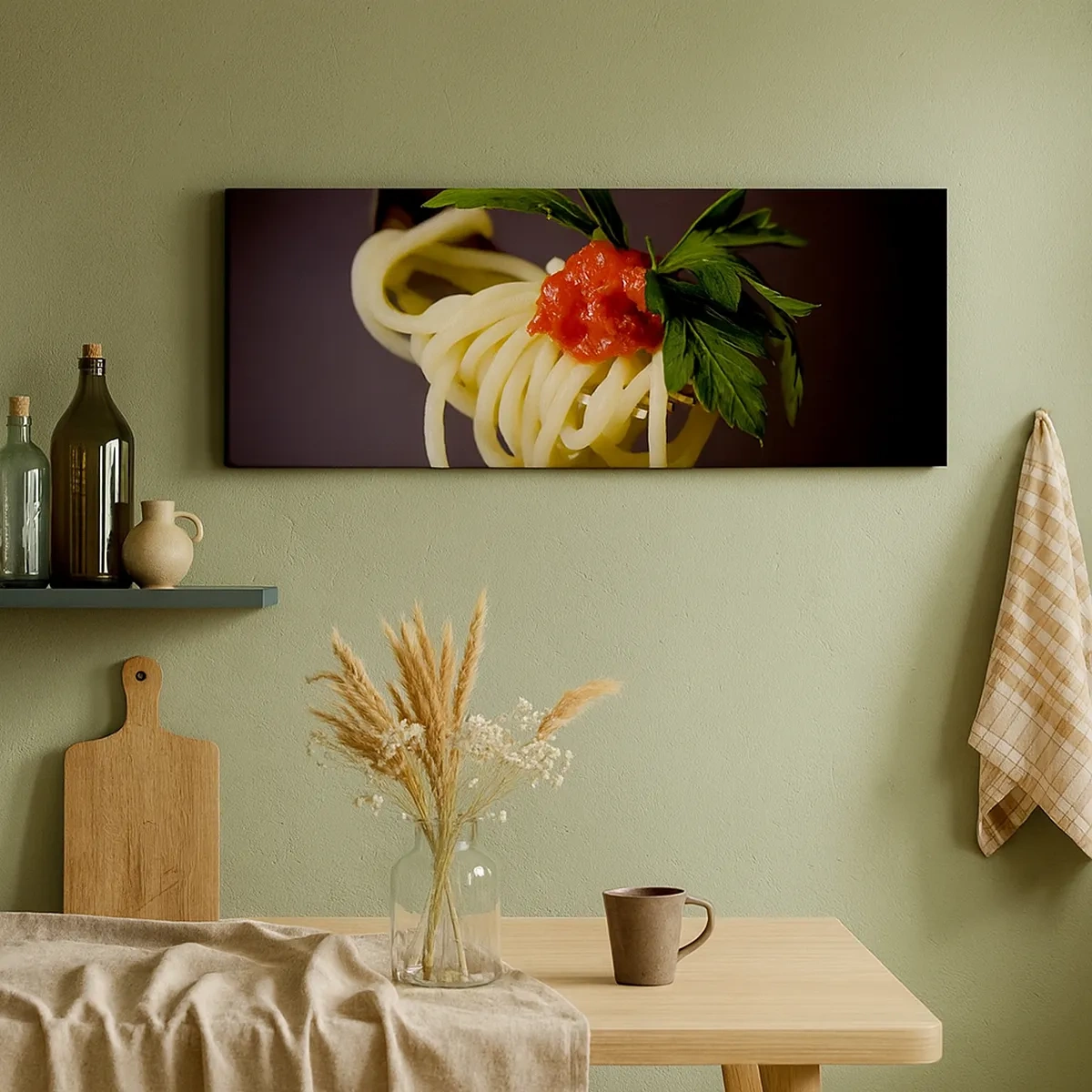 Lærredstryk - Billede på lærred - En lækker bid - 30x30 cm