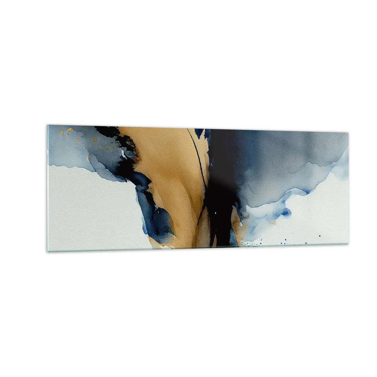 Billede på glas - Bag sløret - 140x50 cm