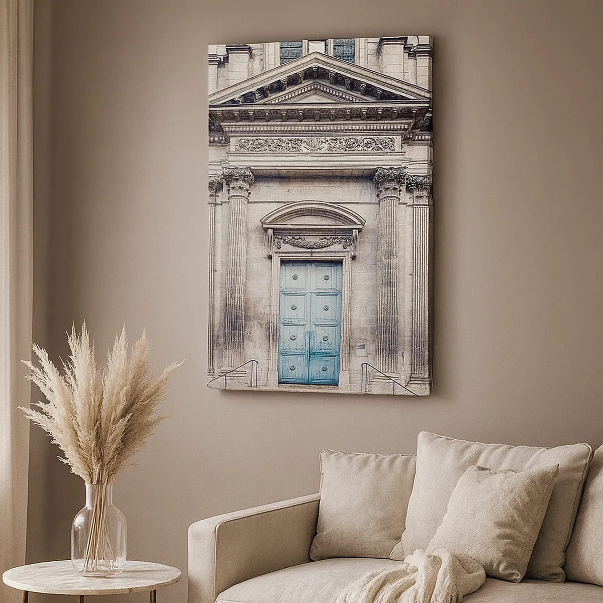 Lærredstryk - Billede på lærred - Porten til åndens verden - 50x70 cm