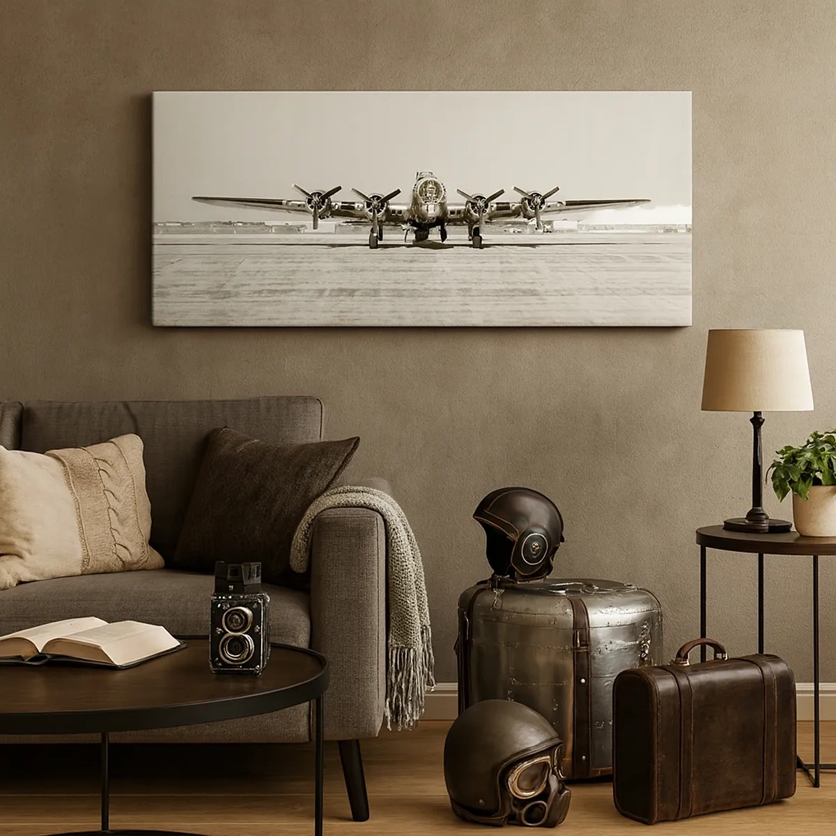 Lærredstryk - Billede på lærred - Som altid klar - 30x30 cm