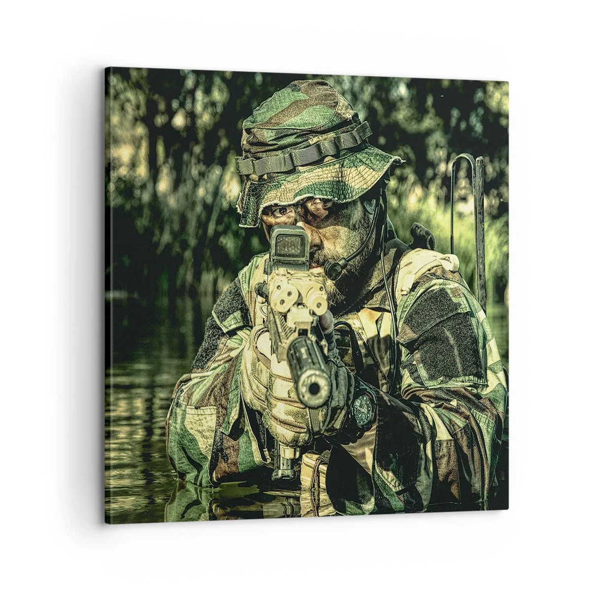 Lærredstryk - Billede på lærred - Det bedste af det bedste - 60x60 cm