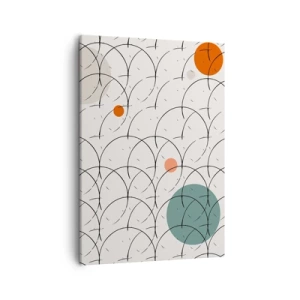 Lærredstryk - Billede på lærred - I popkunstens ånd - 50x70 cm