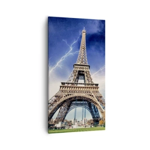 Lærredstryk - Billede på lærred - Stormens herskerinde - 55x100 cm