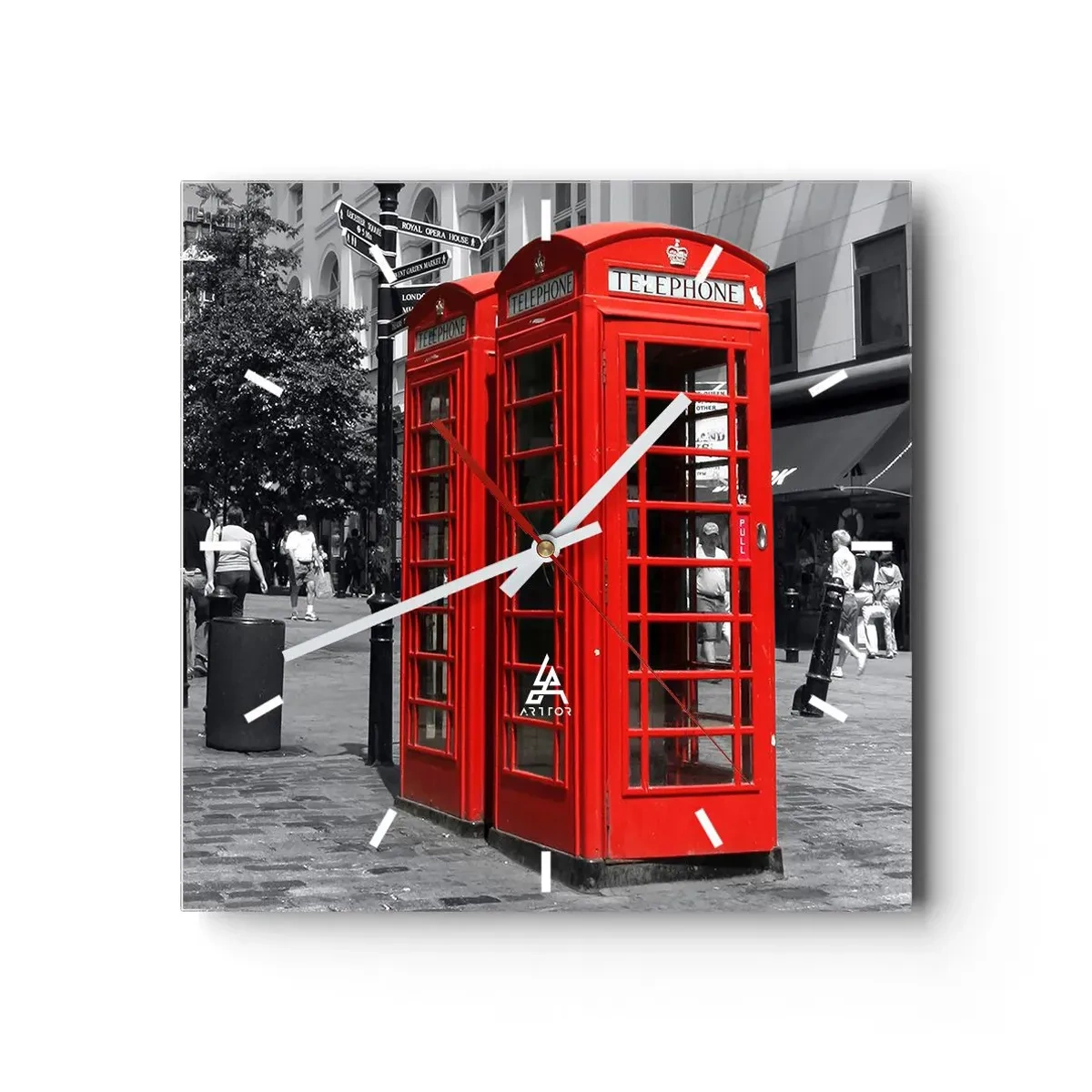 Vægur, Uret - , - 40x40 cm