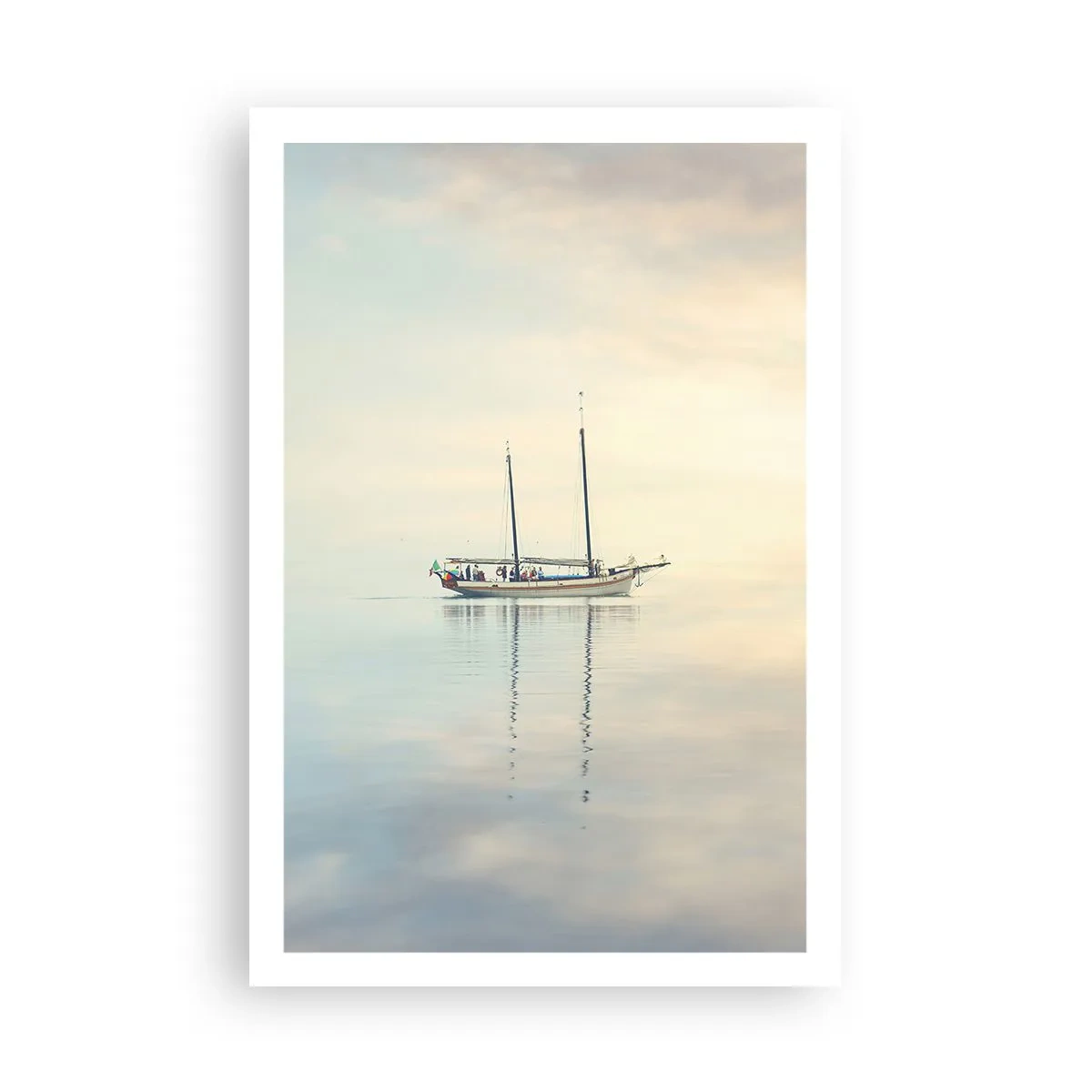 Plakat - I et hav af stilhed - 61x91 cm