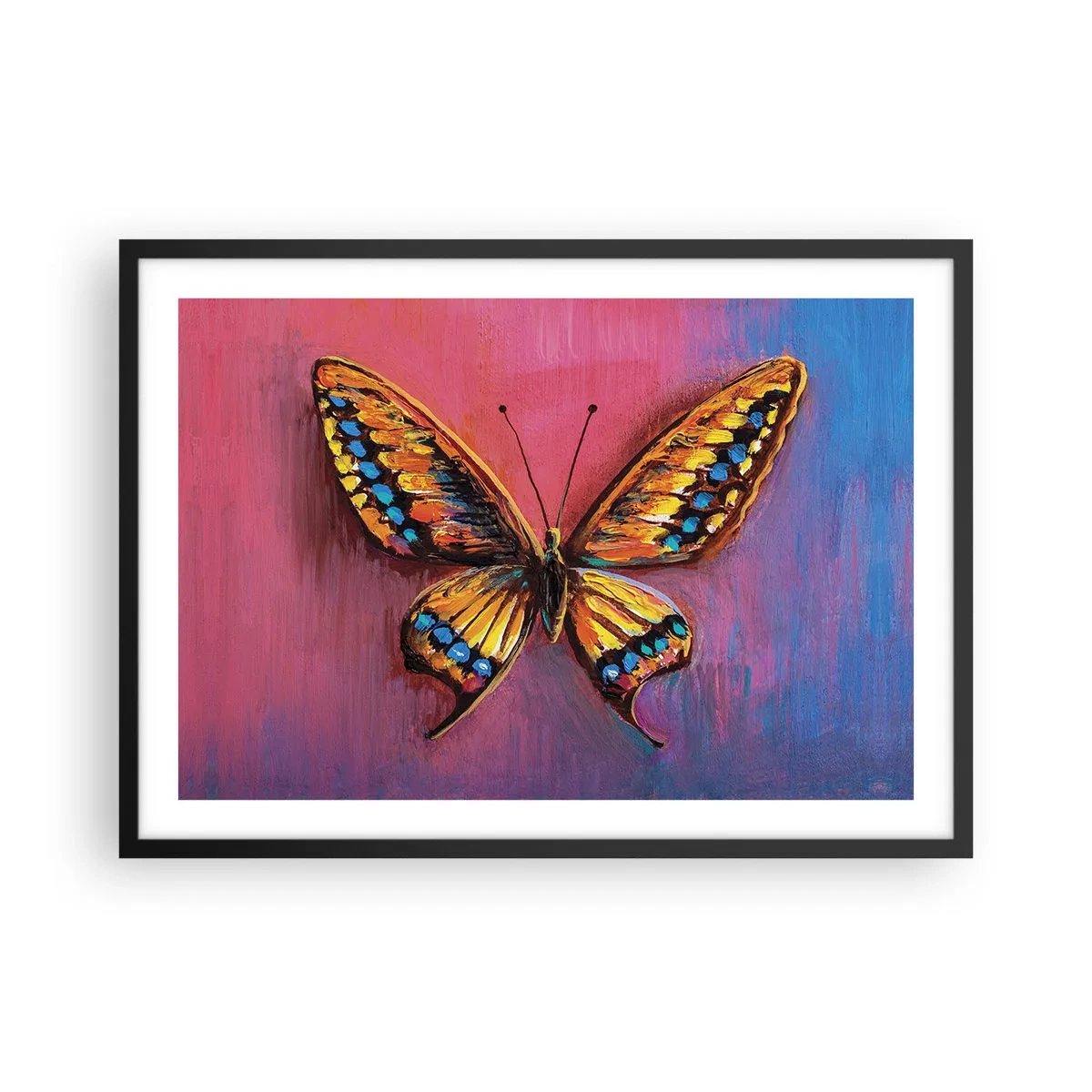 Plakat i sort ramme - Naturens juvel - 70x50 cm