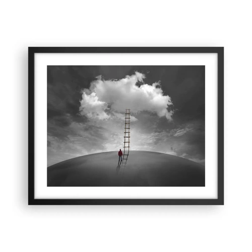 Plakat i sort ramme - Alt er muligt - 50x40 cm