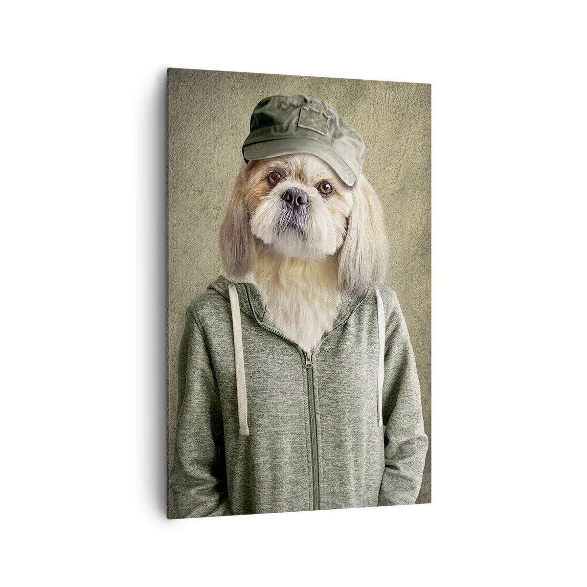 Lærredstryk - Billede på lærred - Jeg foretrækker afslappethed - 80x120 cm