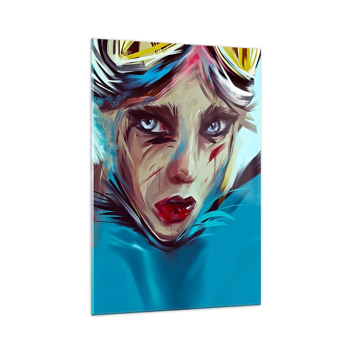 Billede på glas - Vejkriger - 70x100 cm
