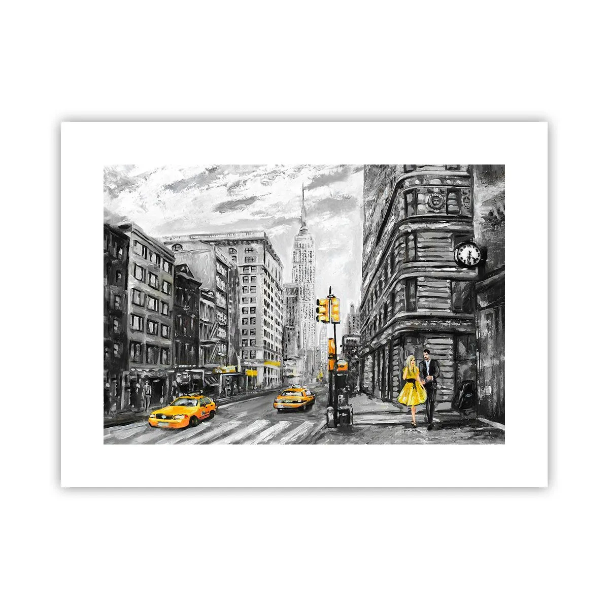 Plakat - En fortælling fra New York - 40x30 cm