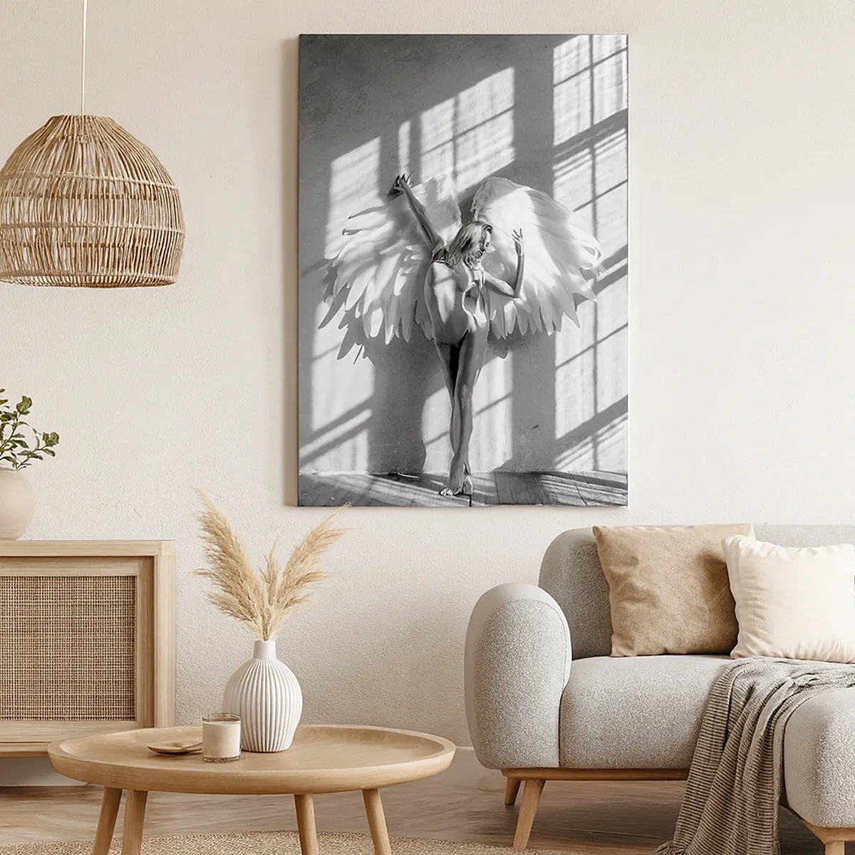 Lærredstryk - Billede på lærred - Lige fra himlen - 50x70 cm