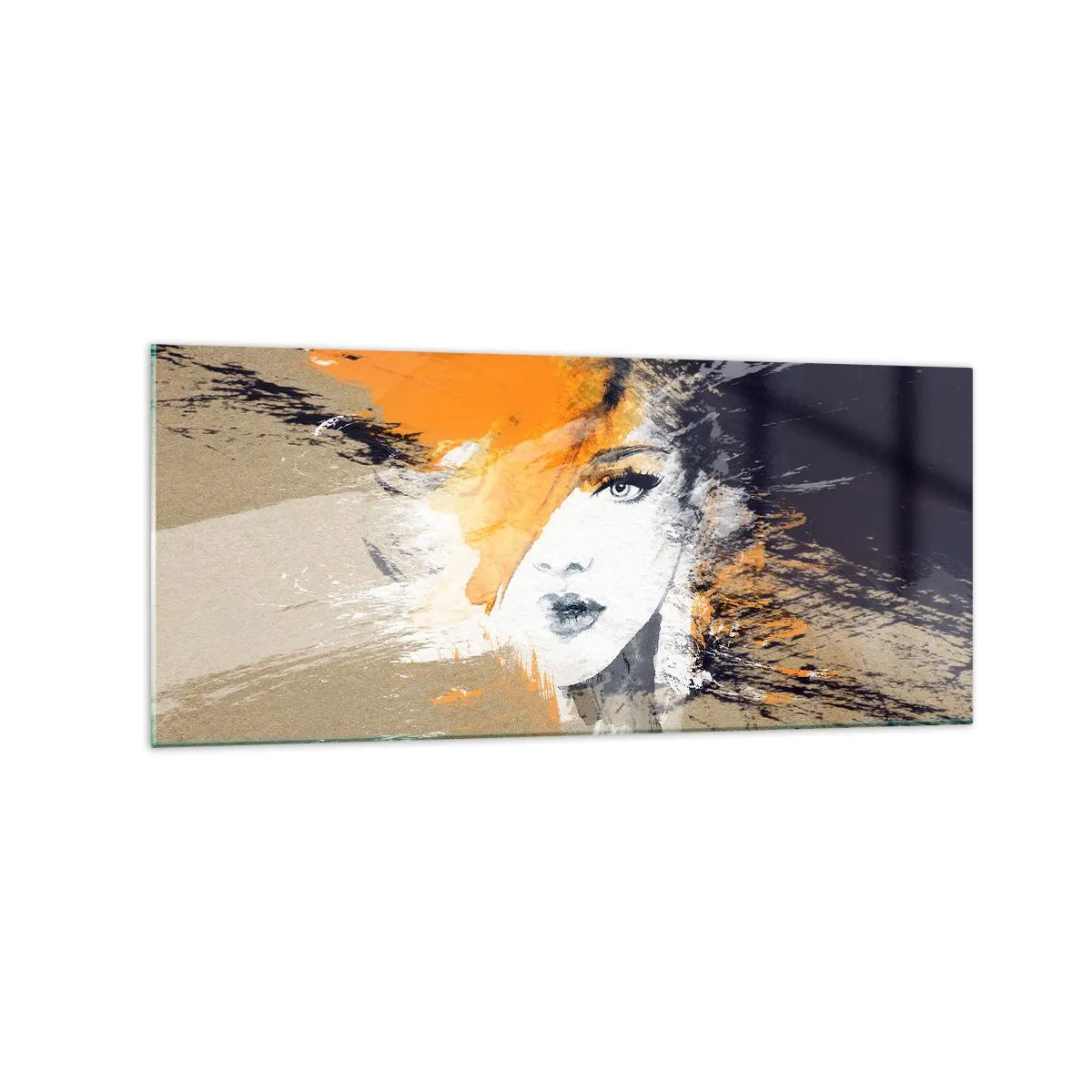 Billede på glas - Og det bliver let - 120x50 cm