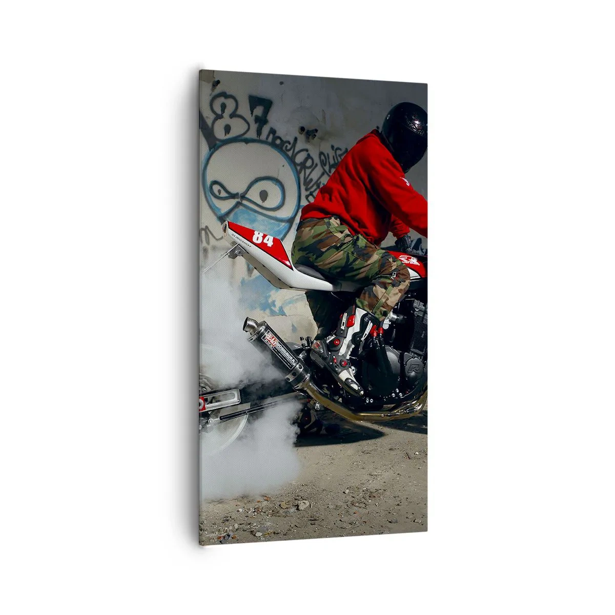 Lærredstryk - Billede på lærred - Jag mig! - 65x120 cm