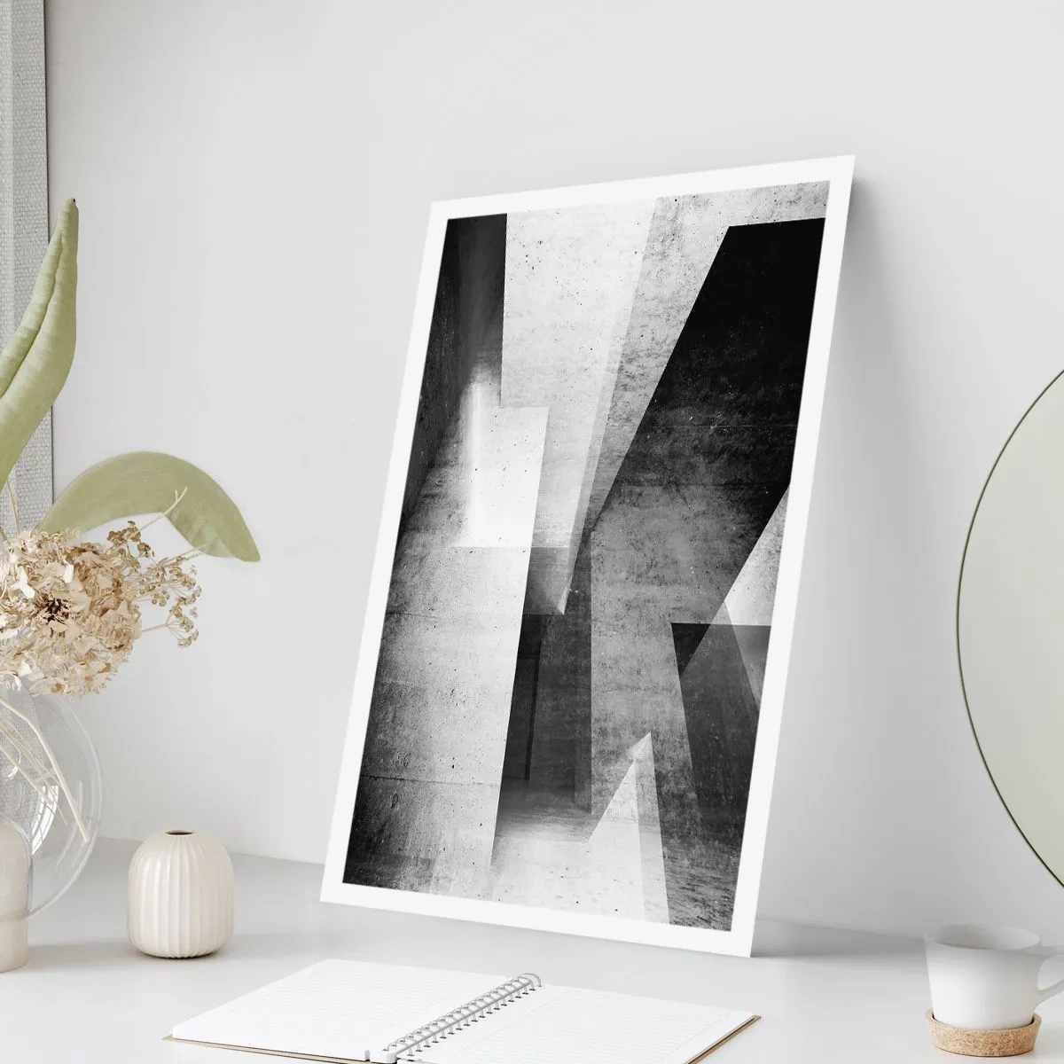 Plakat - Rummet struktur - 61x91 cm