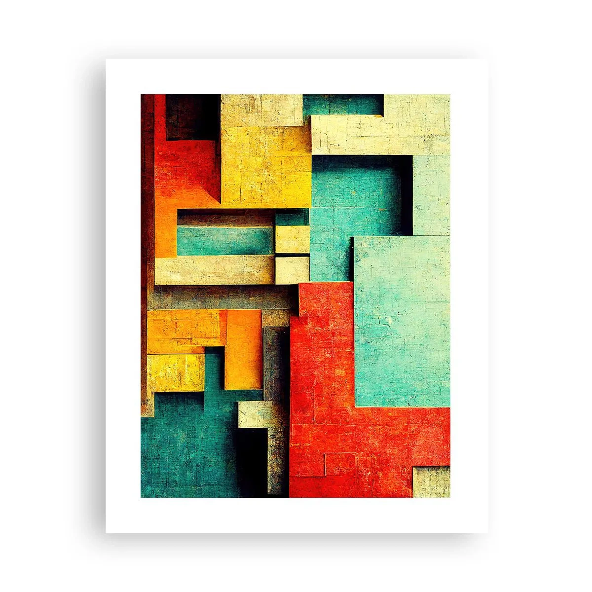 Plakat - Festival for rette vinkler - 40x50 cm