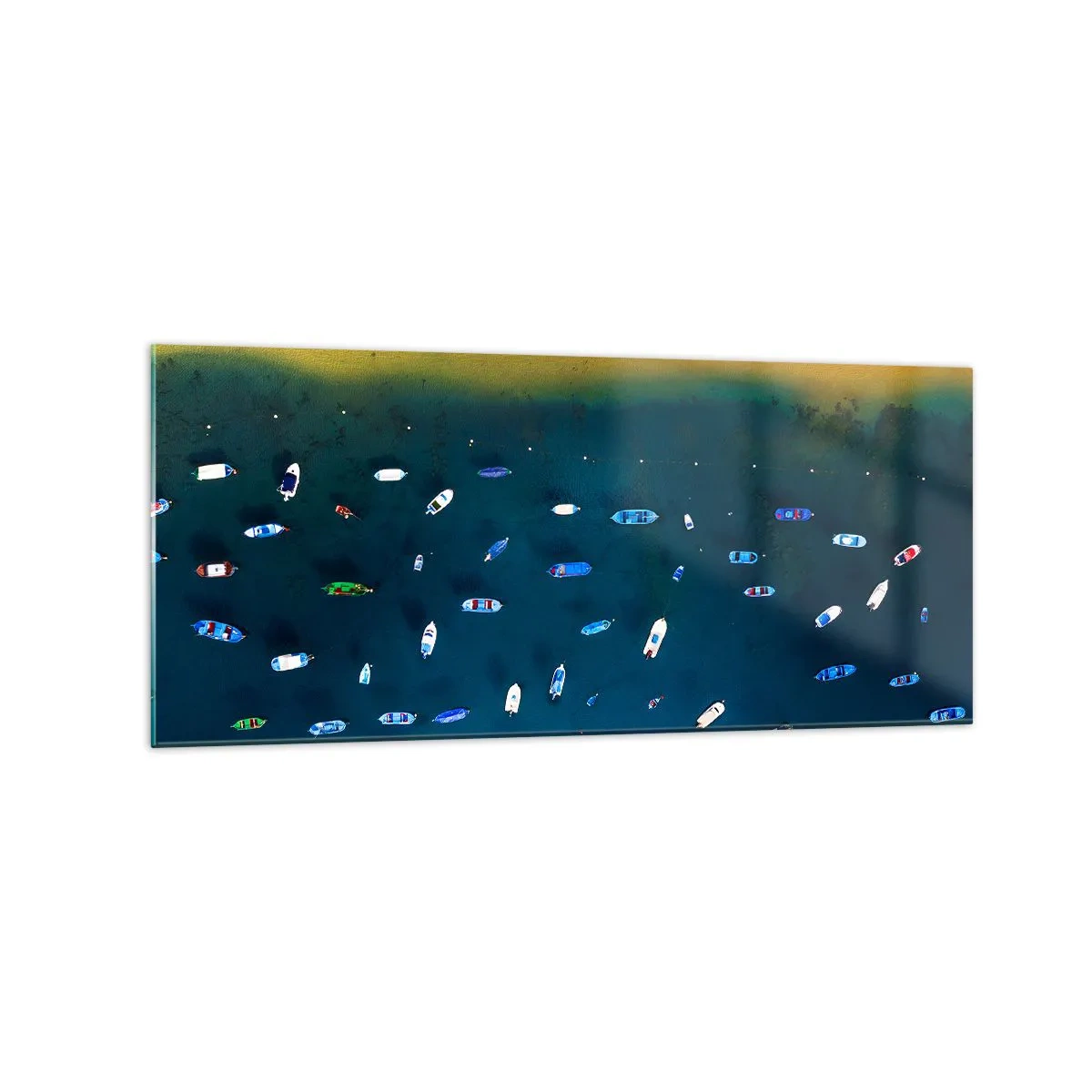 Billede på glas - En ferieleg - 120x50 cm