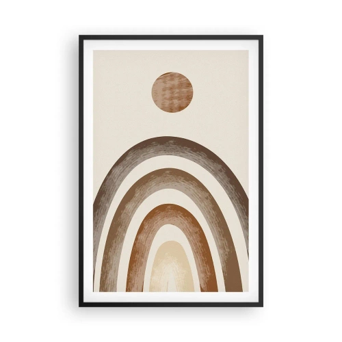 Plakat i sort ramme - I en galakse langt, langt væk - 61x91 cm