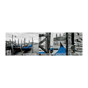 Prøve Fototapet Premium Sand - Eftertænksomt Venedig - By, Venedig, Italien - 100x30 cm