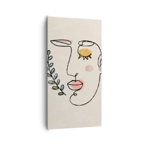 Lærredstryk - Billede på lærred - Ro fundet - 65x120 cm