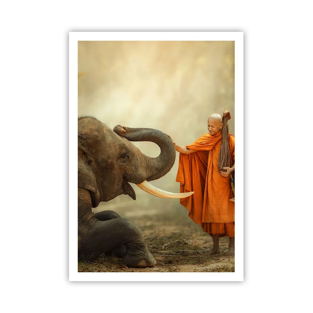 Plakat - Møde på ferien - 70x100 cm