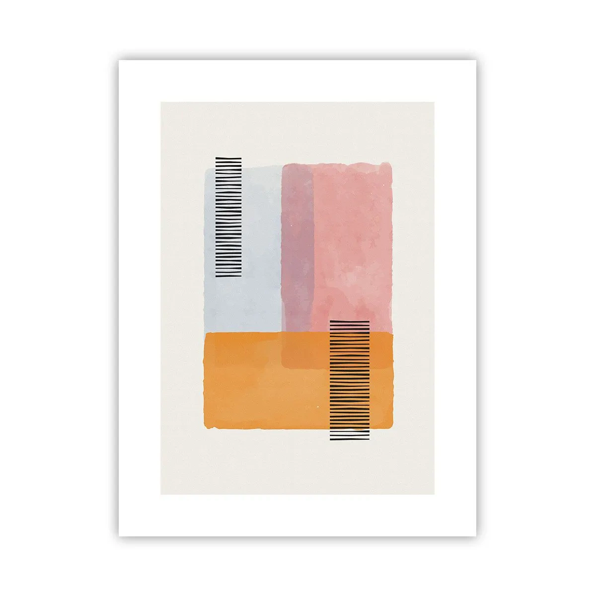Plakat - Fra hjørne til hjørne - 30x40 cm