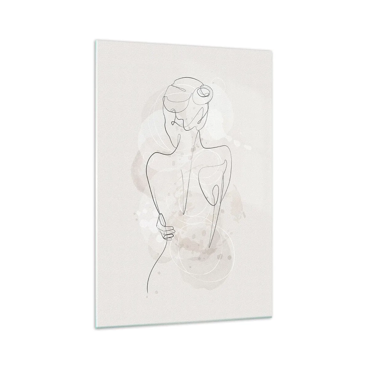 Billede på glas - Som et følsomt instrument - 70x100 cm