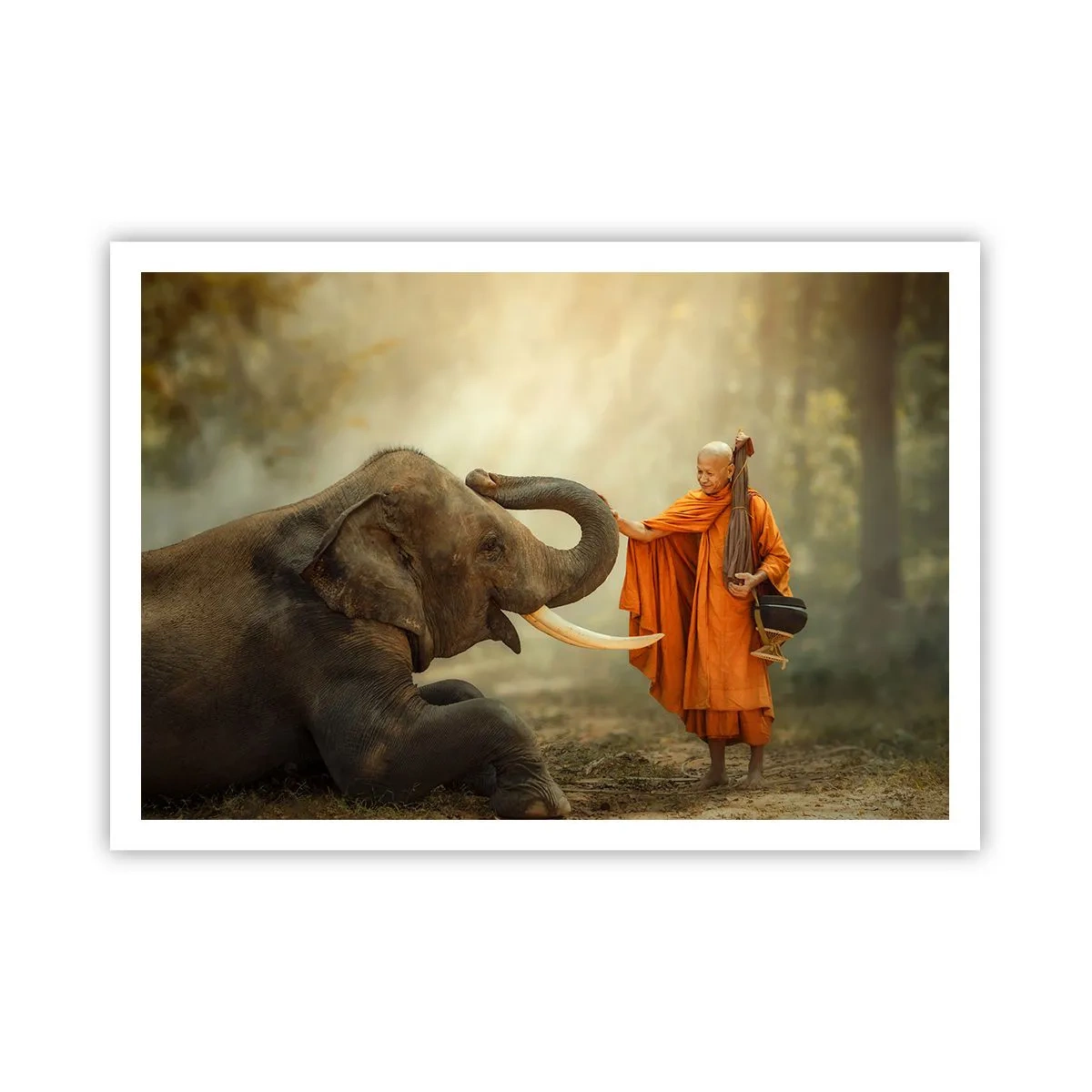 Plakat - Møde på ferien - 100x70 cm