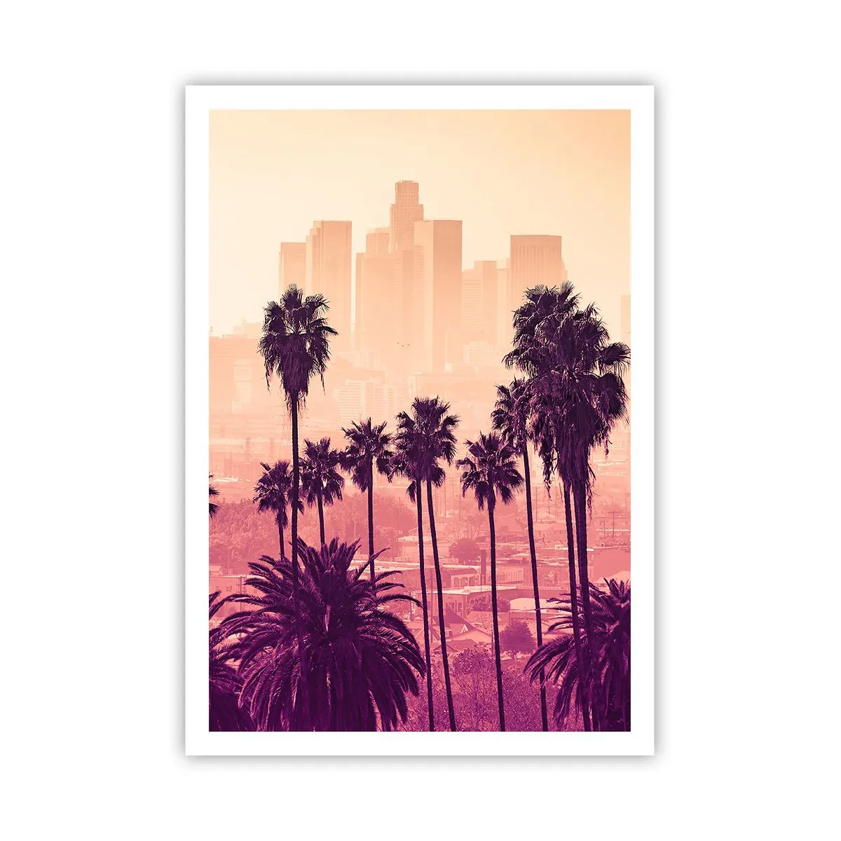 Plakat - Landskab i Californien - 70x100 cm