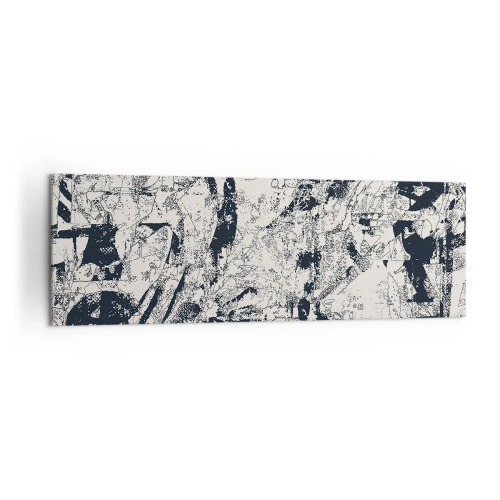 Lærredstryk - Billede på lærred - Modsætningernes gennemtrængning - 160x50 cm