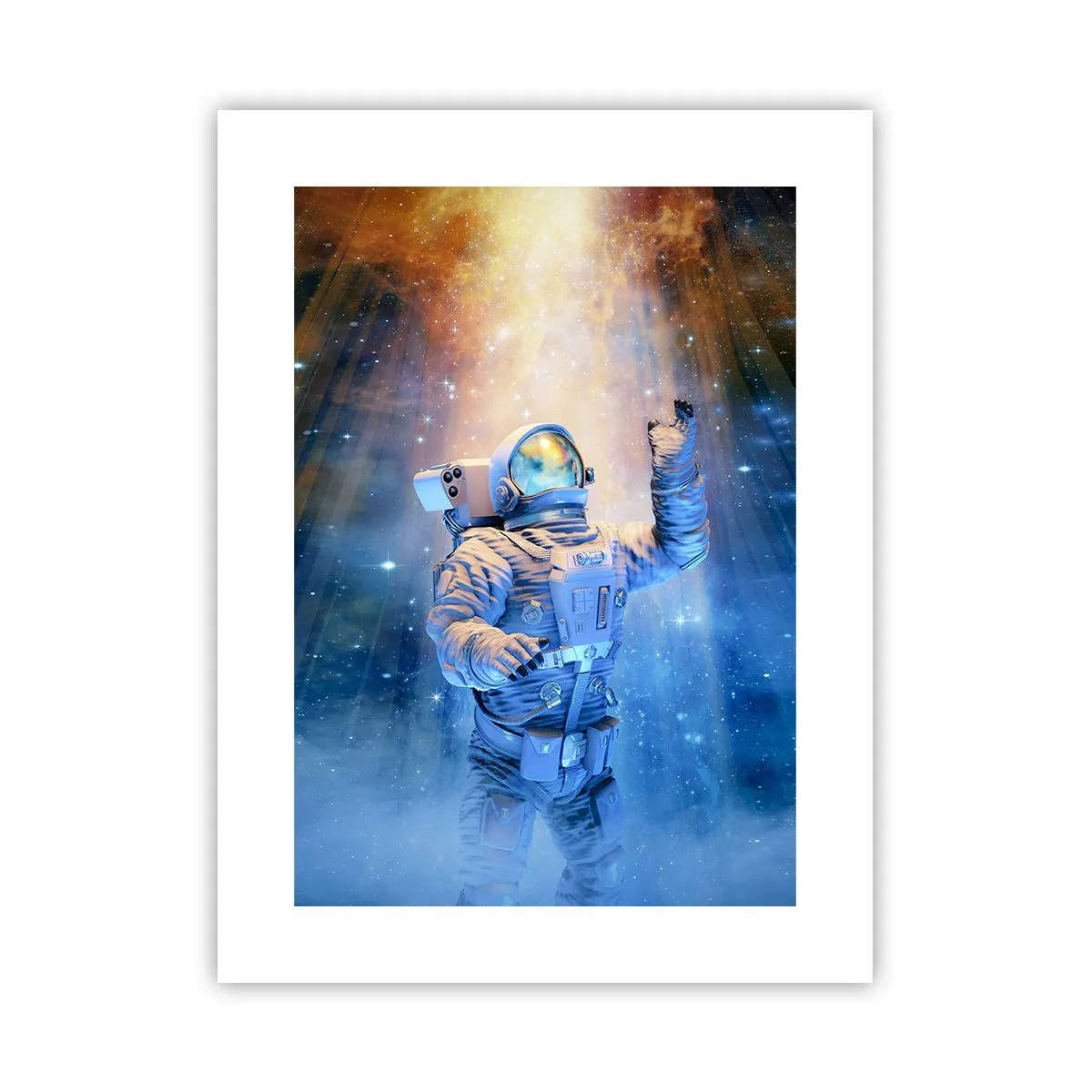 Plakat - Endelig på destinationen - 30x40 cm