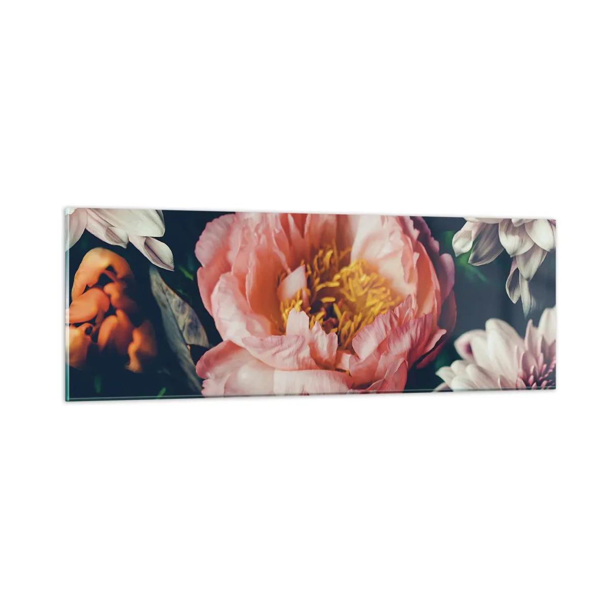 Billede på glas - Med barok pragt - 90x30 cm