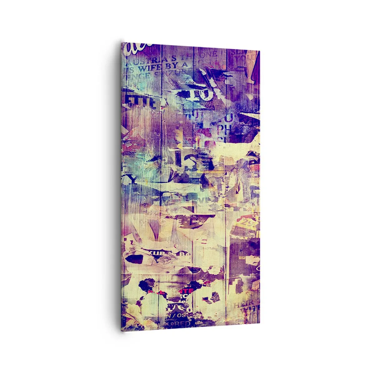 Lærredstryk - Billede på lærred - Og det er alt, hvad der vil være tilbage - 65x120 cm