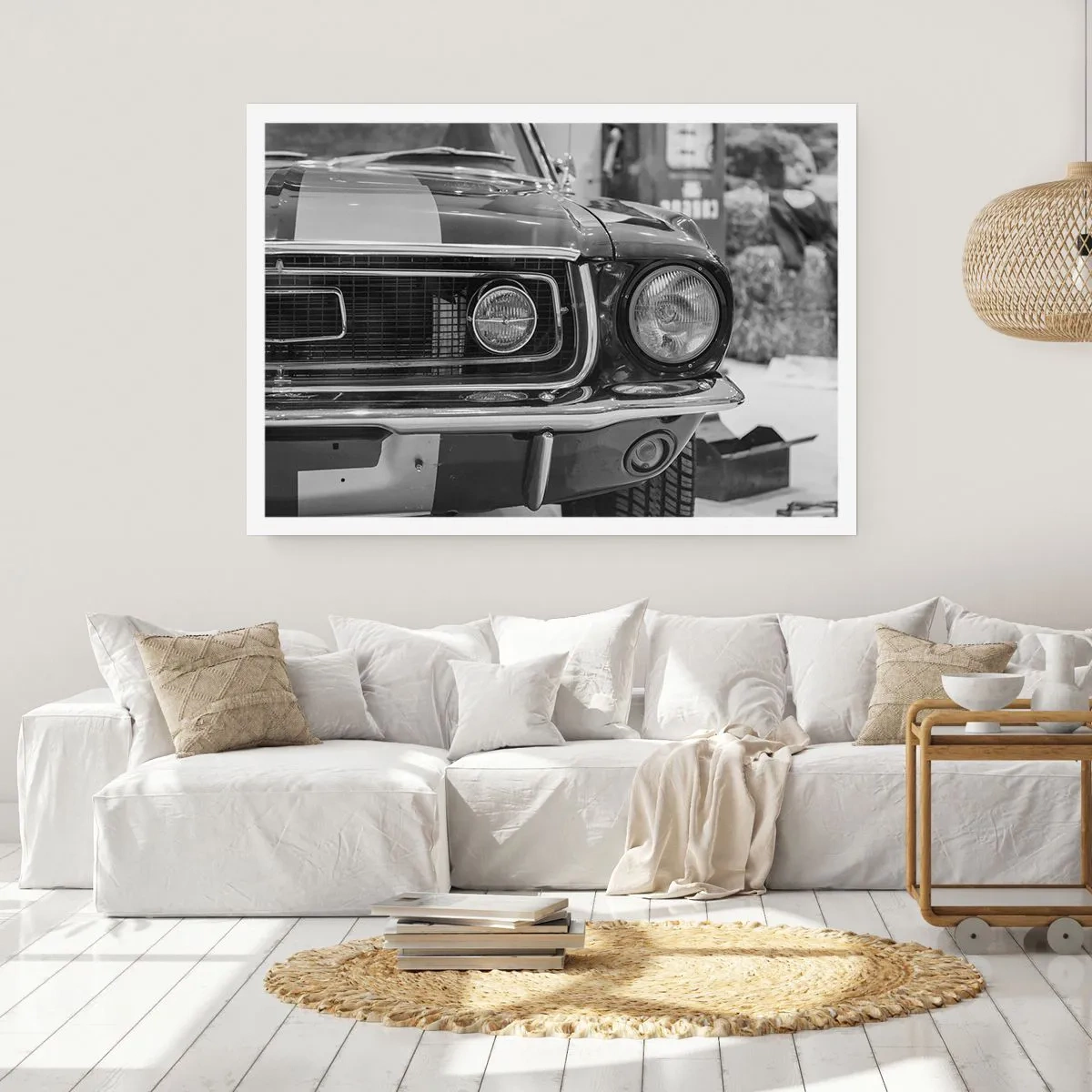 Plakat - Hård kørsel - 70x50 cm