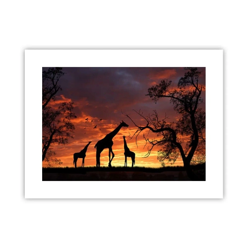 Plakat - En lille middag med dem, du holder af - 40x30 cm