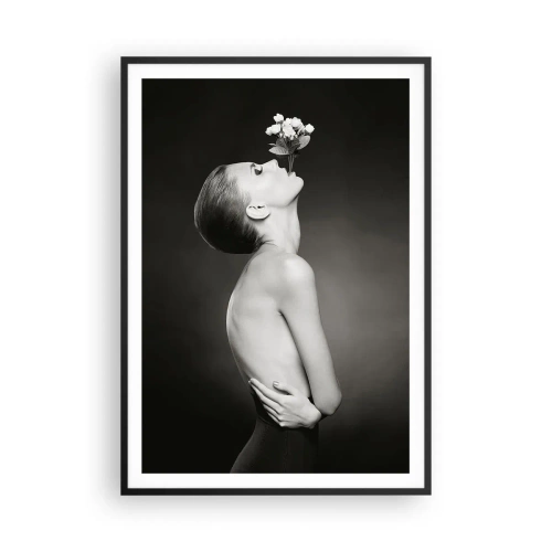 Plakat i sort ramme - Excentrisk elegance - 70x100 cm