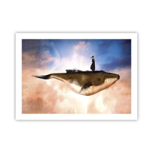 Plakat - En surrealistisk rejse - 70x50 cm