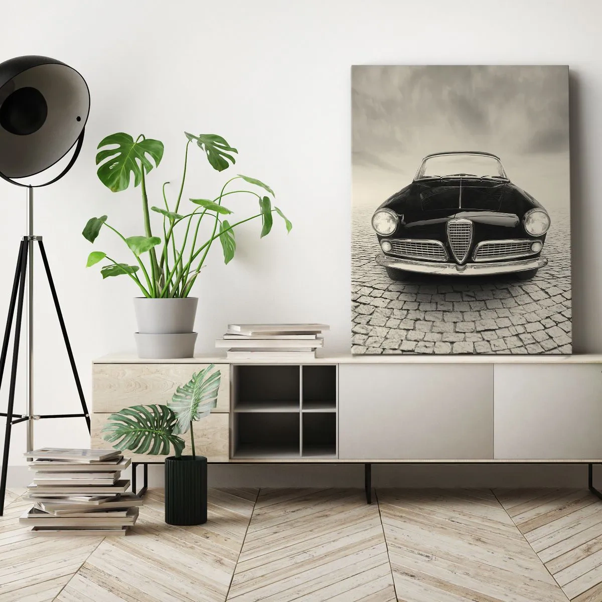 Lærredstryk - Billede på lærred - Og hvordan kan man ikke elske mig? - 80x120 cm