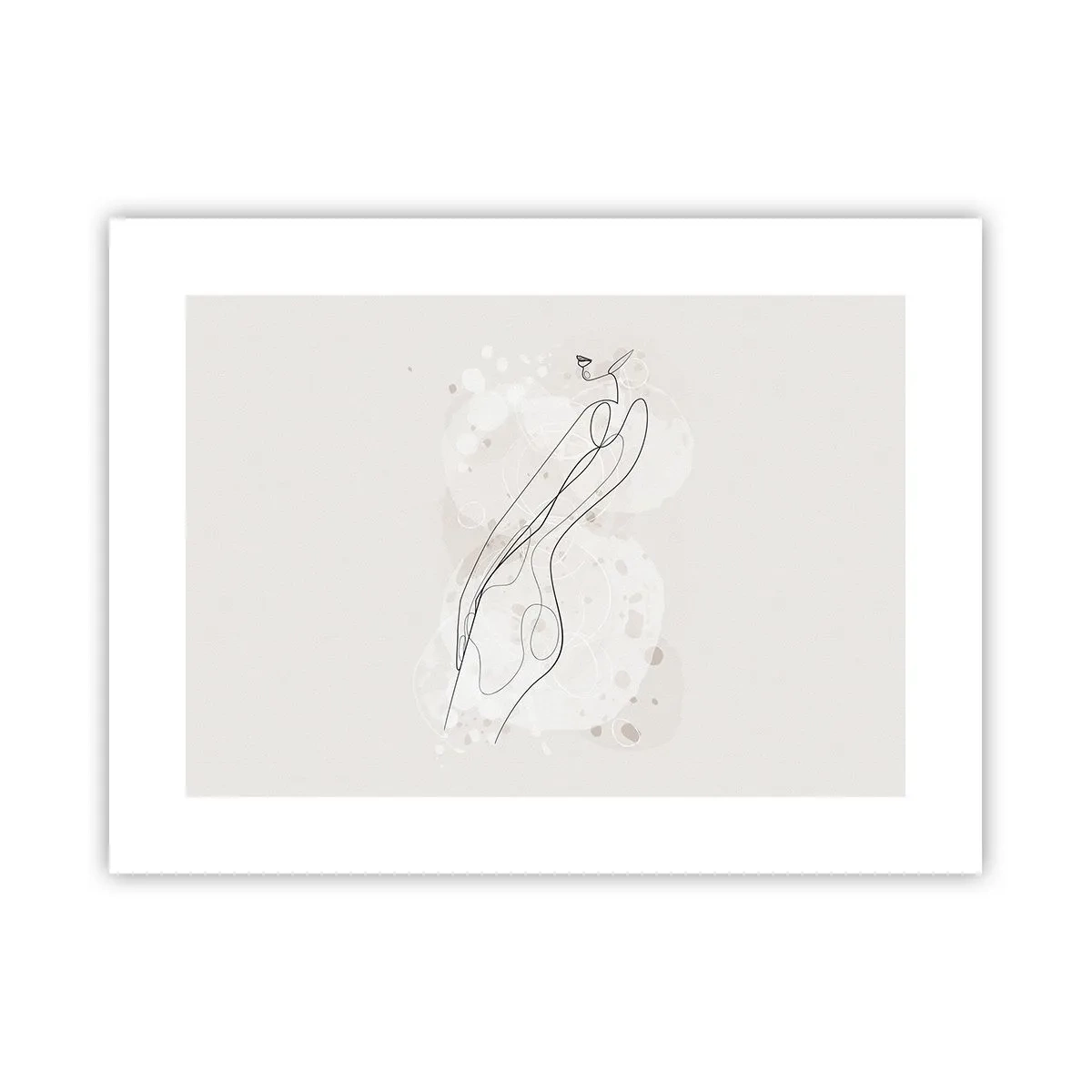 Plakat - At forvilde sig med blikket - 40x30 cm