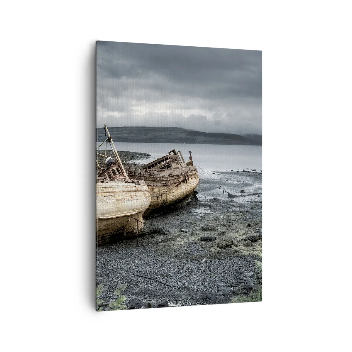 Lærredstryk - Billede på lærred - "Som et tegn på værdige strabadser opfyldt" - 70x100 cm