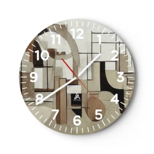 Vægur, Uret - Bybillede 2.0 - 30x30 cm