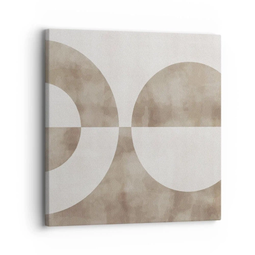 Lærredstryk - Billede på lærred - Ligheder og forskelle - 30x30 cm