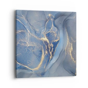 Lærredstryk - Billede på lærred - Guldstøv - 40x40 cm