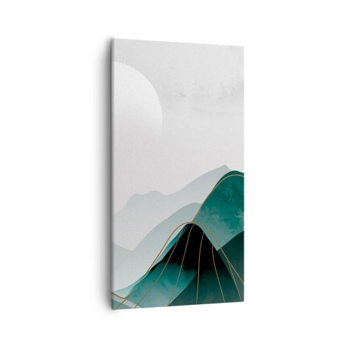 Lærredstryk - Billede på lærred - I fuld majestæt - 55x100 cm